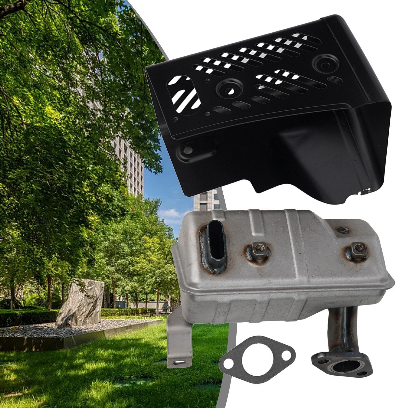 Upgrade Your Generator Engine's Exhaust System With This Muffler Assembly
