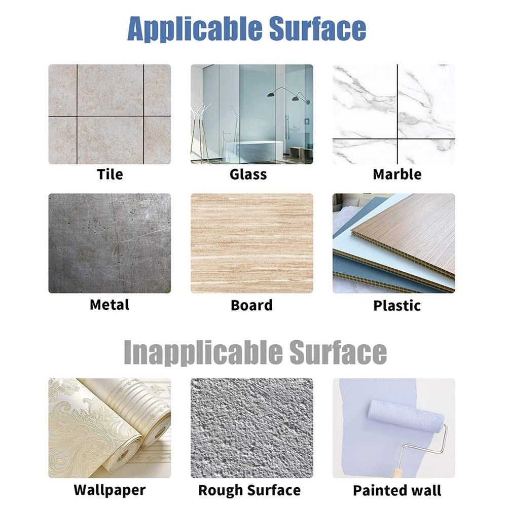 Install Heavy-Duty Suction Cup Hooks Bathroom Shower Organization Chrome-Plated