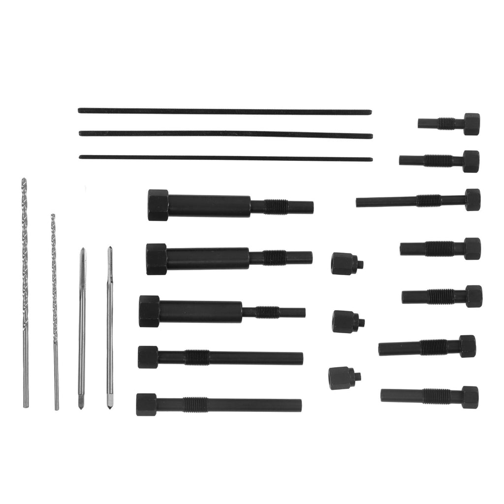 22Pcs Glow Plug Remover Extraction Tool Set with Storage Box for Engine Repair