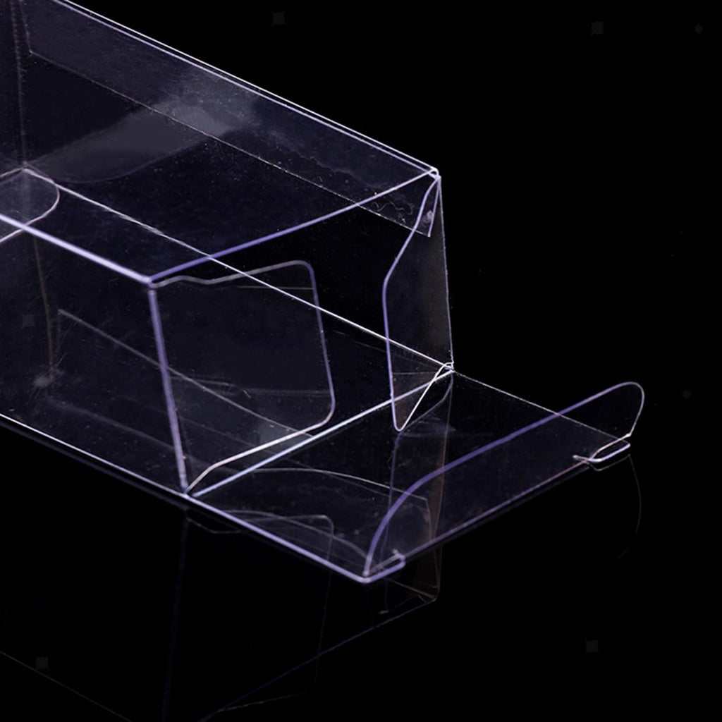 50Pcs PVC Transparent Box Display Case for Collectibles Dolls Action Figures