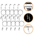 10Pcs Picture Rail Hanging System Adjustable Hooks Frame Displaying Hanger