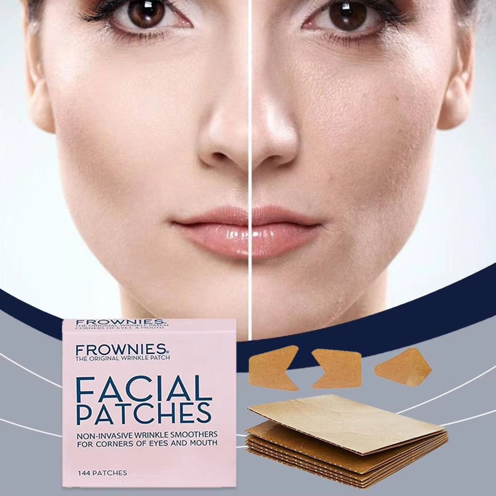 144 PCS Wrinkle Patches, Forehead Wrinkle Patches, Wrinkle Patches for Face - UK