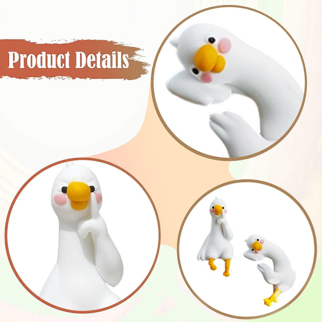 Computer Monitor Figurines Cute for Home Office Desk Table Shelf Ornaments