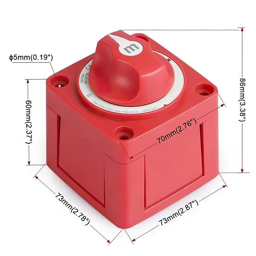 Blue Sea 6006 M-Series ON/OFF Battery Switch Single Circuit On/Off Marine Boat