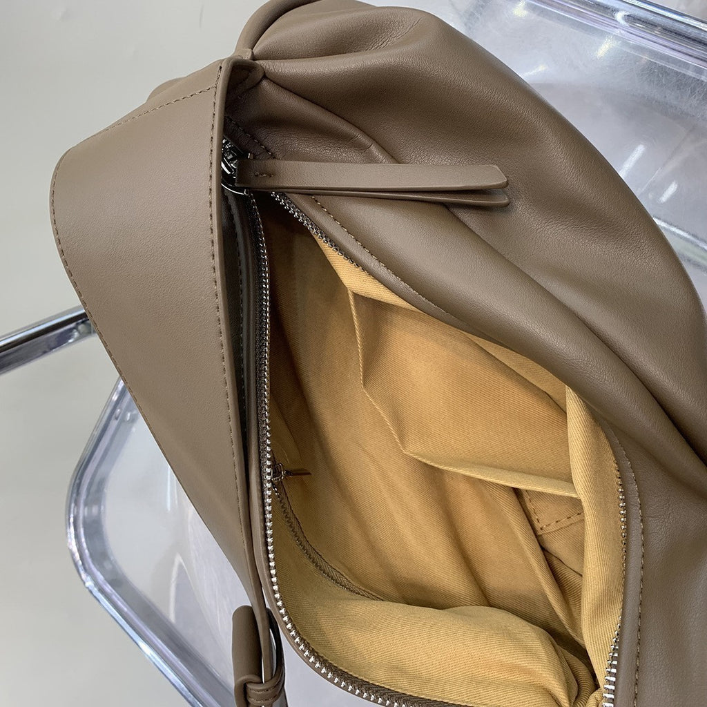 ⭐Womens PU Leather Crossbody Dumpling Bag Shoulder StrapArmpit Chest Bag Hot