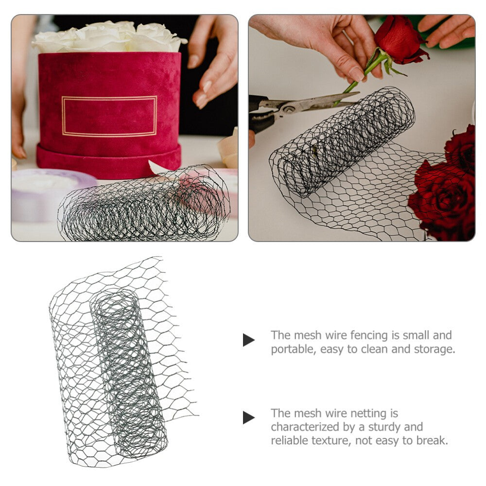 Chicken Wire for Crafting Gardening Fence Flower Arrangement Grid Netting