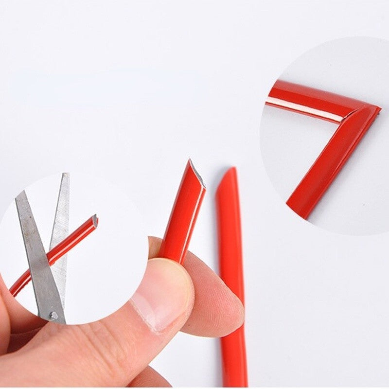 Self-adhesive PVC Anti-scratch Car Door Bumper Trim Strip 3M 5M Body Mould Tape