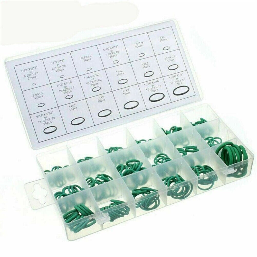 O-Ring Washer 270PCS High-temperature Resistant Rubber Automotive Seal-Set