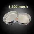 10-400 Mesh 2-0.0385mm Aperture Lab Standard Test Sieve 10-20cm Stainless Steel
