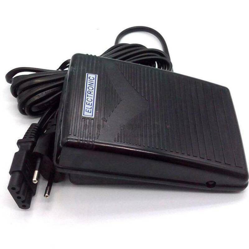 UK Foot Control Pedal 200-240V 50Hz&Power Cord For SINGER Janome Sewing Machine