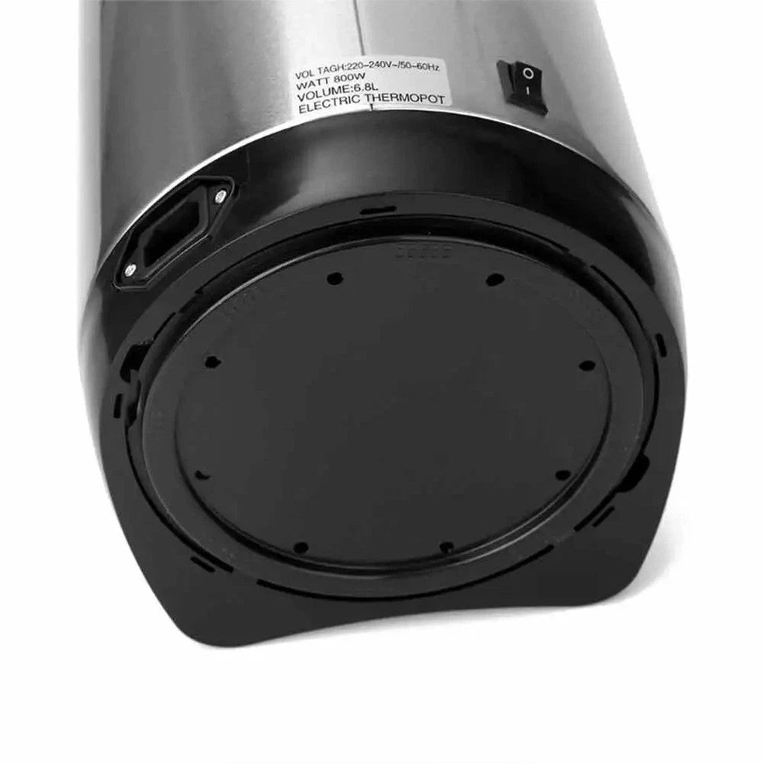 6.8L Hot Water Dispenser 304 Stainless Steel 3 Temp Settings Auto Shut-off LED