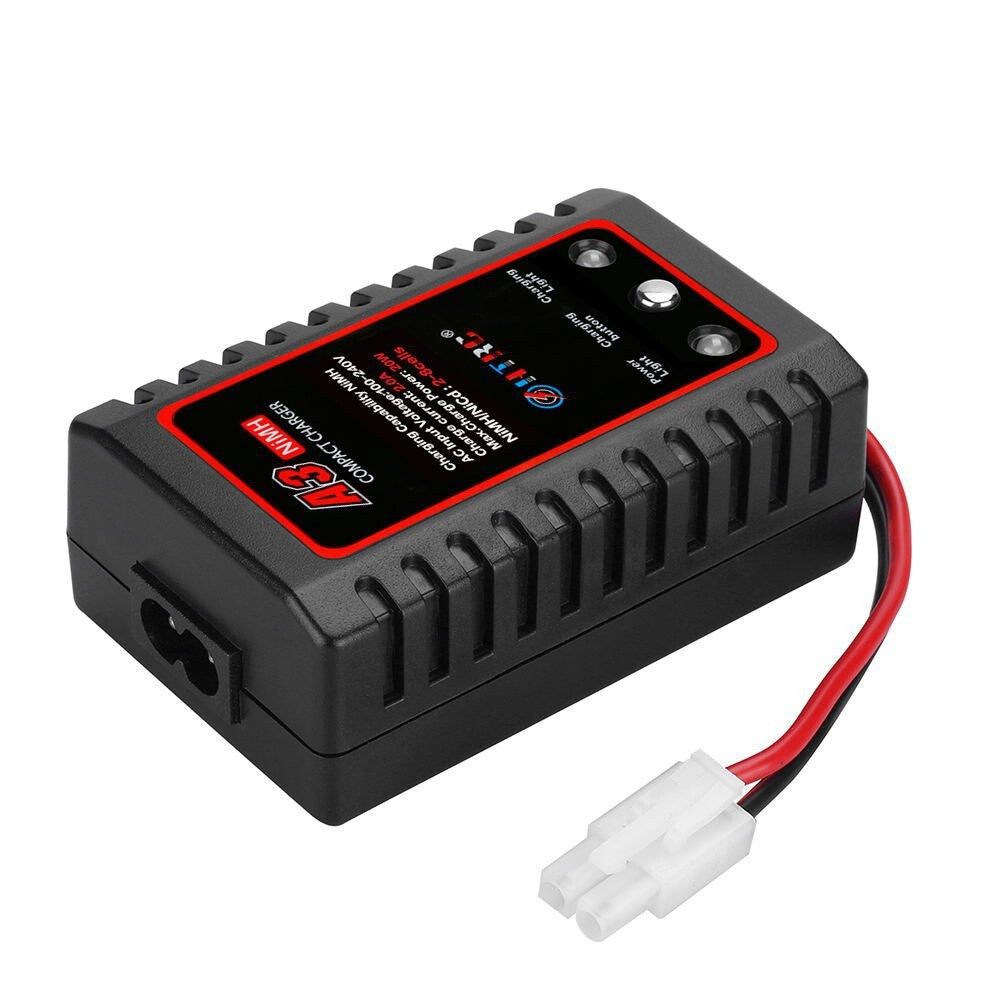 2A 20W NiMH Battery Charger 7.2V-9.6V Fit Tamiya RC Vehicle Battery Pack