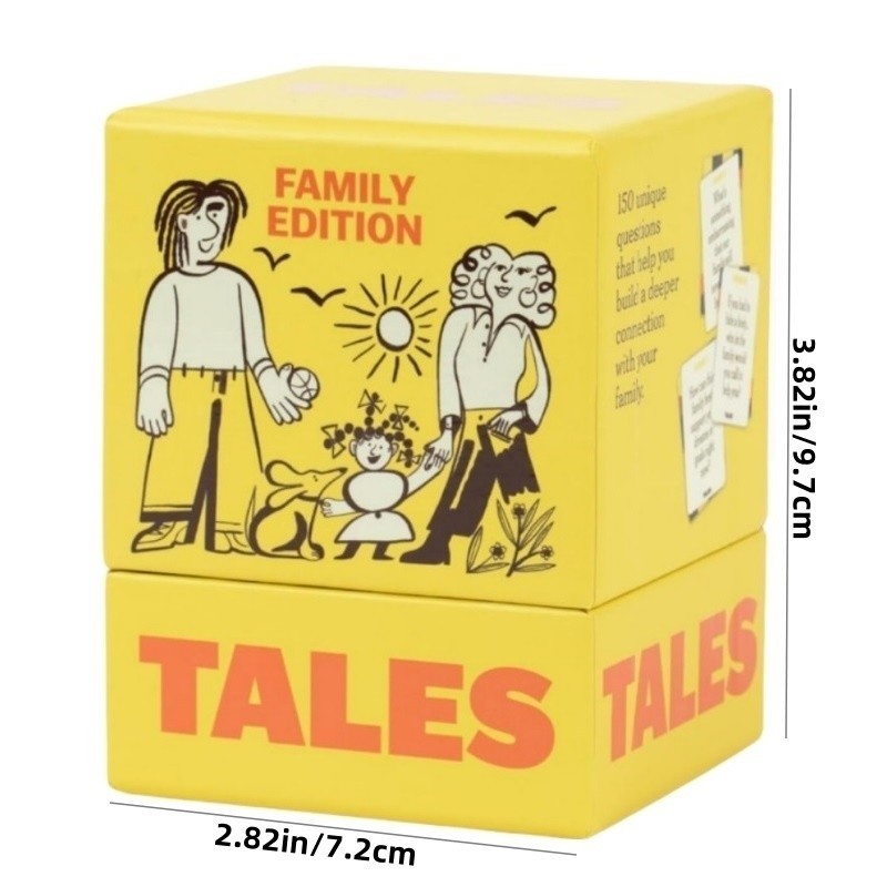 150 Conversation Starter Cards Family Edition for Family Gathering Party Travel