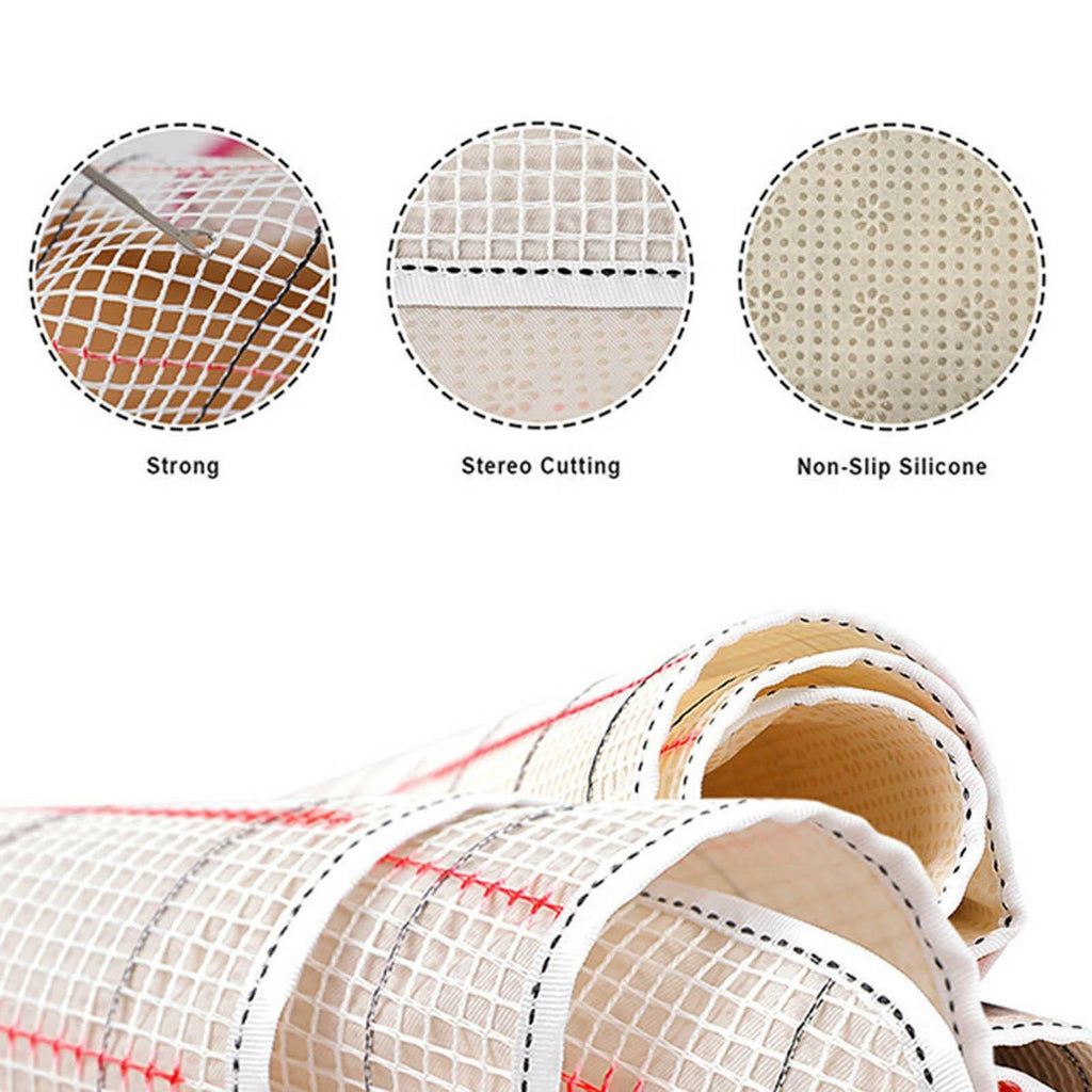 1 Set Latch Hook Rug Kits Carpet Embroidery for Adults Kids Hot Air Balloon DIY