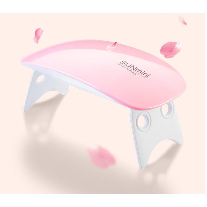Hod Health & Home Sun Mini 6W Led Uv Nail Dryer Curing Lamp 60S Timer Usb For Ge