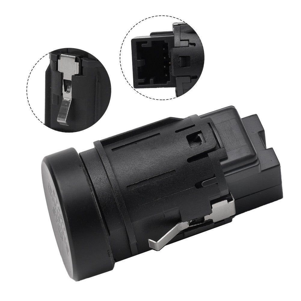 Black Color Engine Stop Switch Button for Skoda Superb 2015 2021