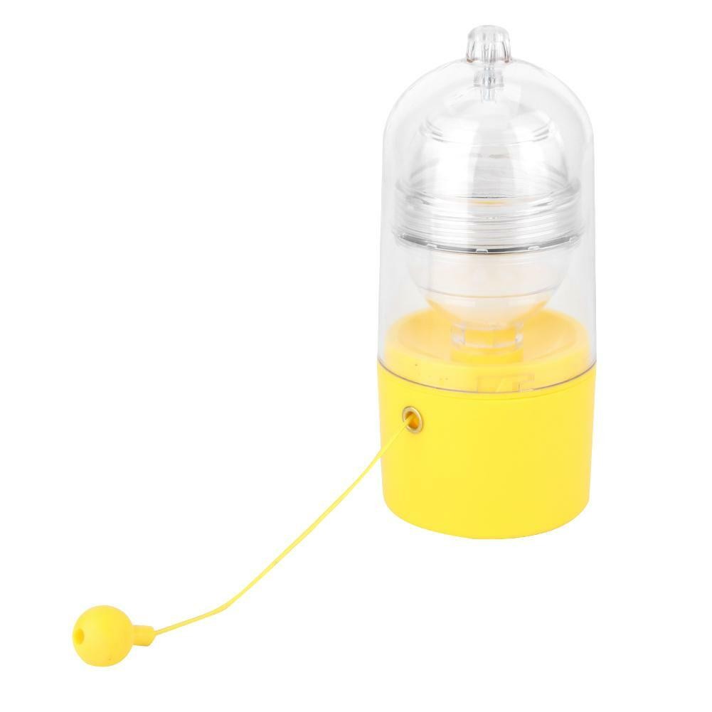 Egg Pudding Maker Egg Scrambler Shaker Whisk in Shell Hand Powered Home Golden