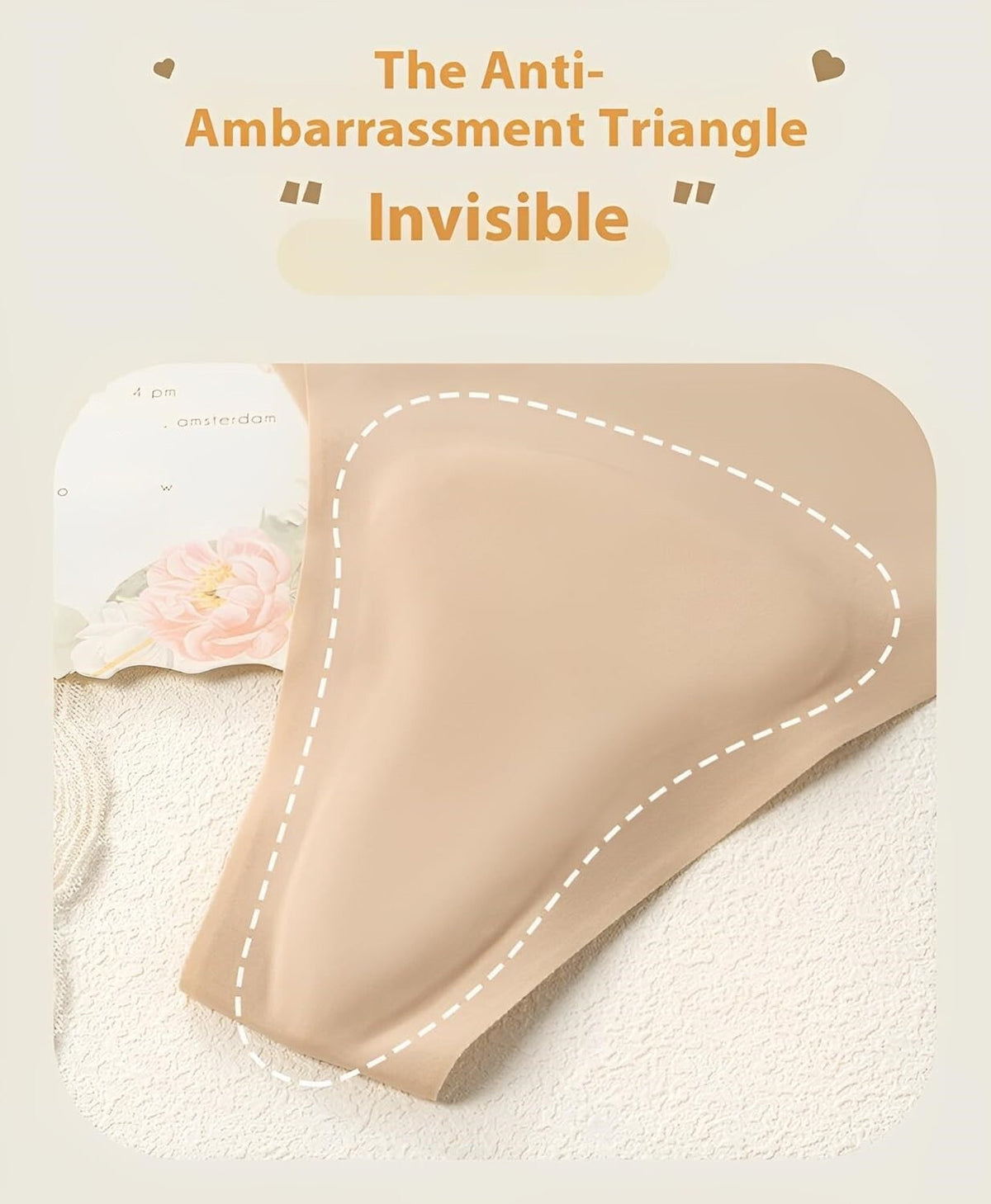 Invisible Camel Toe Thong No More Camel Toes & Front Wedgies Anti Wedgie Thong