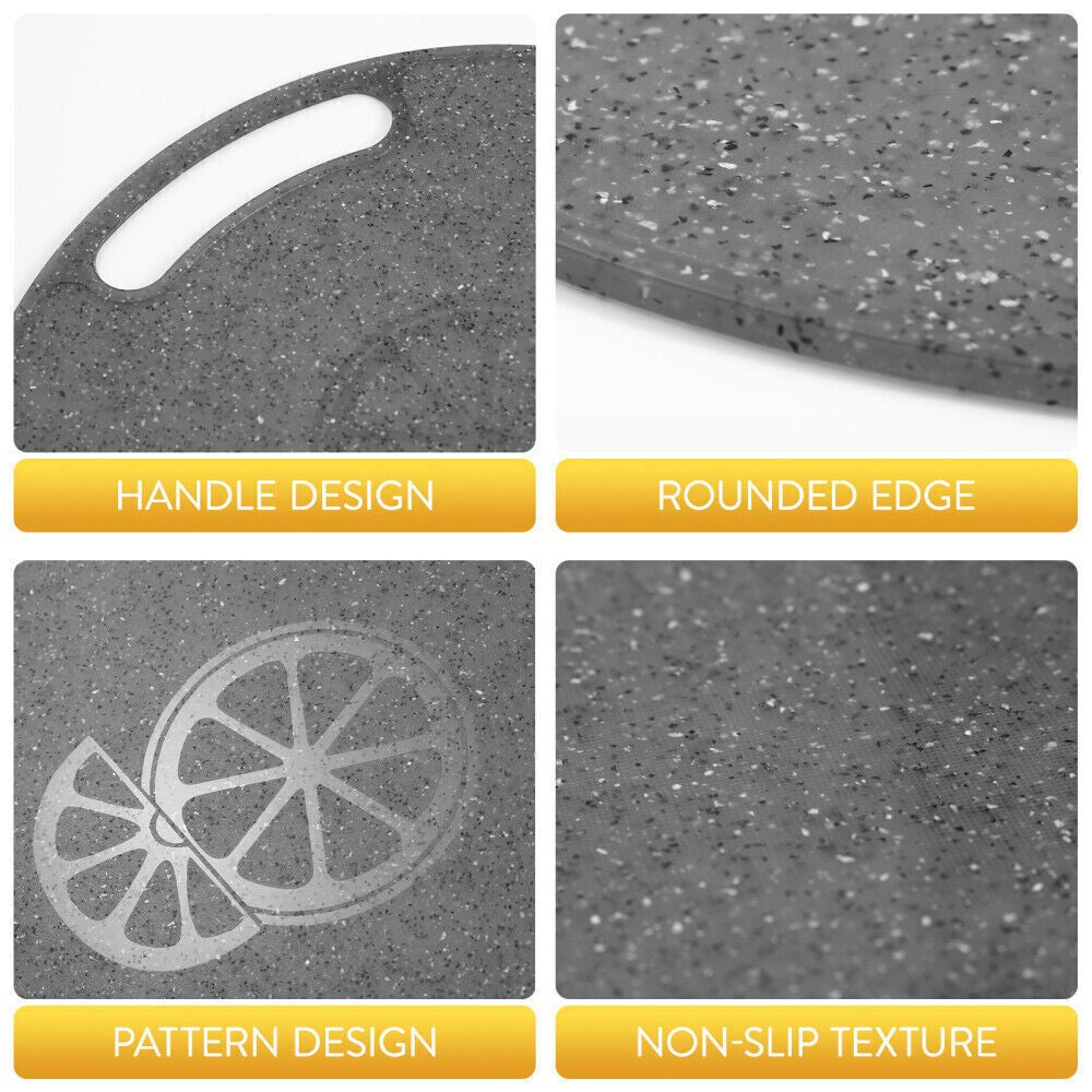 Sink Cover Motorhome Round Clay Round Cutting Board Marble Optics Man