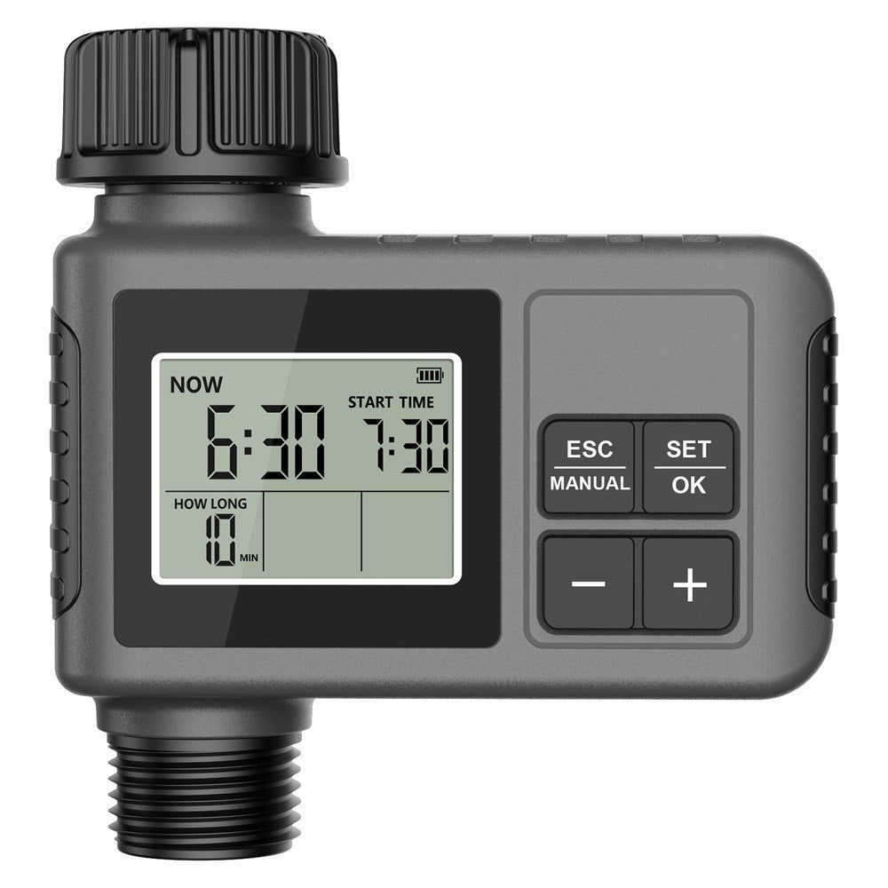 Automatic Water Timer Irrigation Watering System Sprinkler Garden Programmer Set