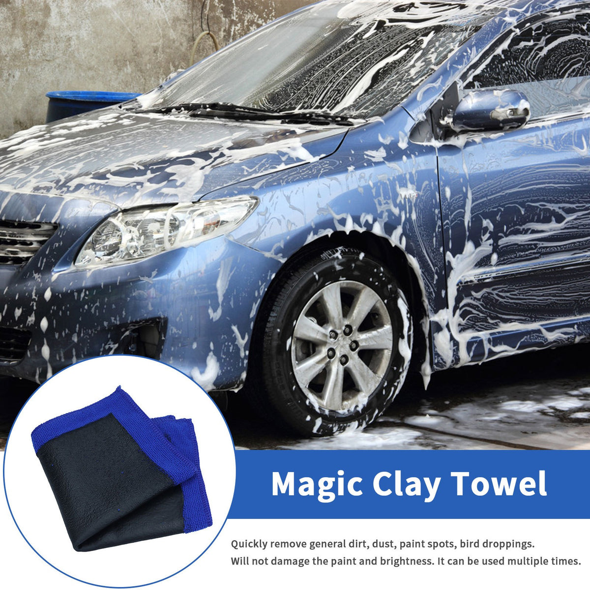 NEW 2026 2xMICROFIBRE CLEANING AUTO CAR DETAILING SOFT CLOTHS WASH TOWEL DUSTER