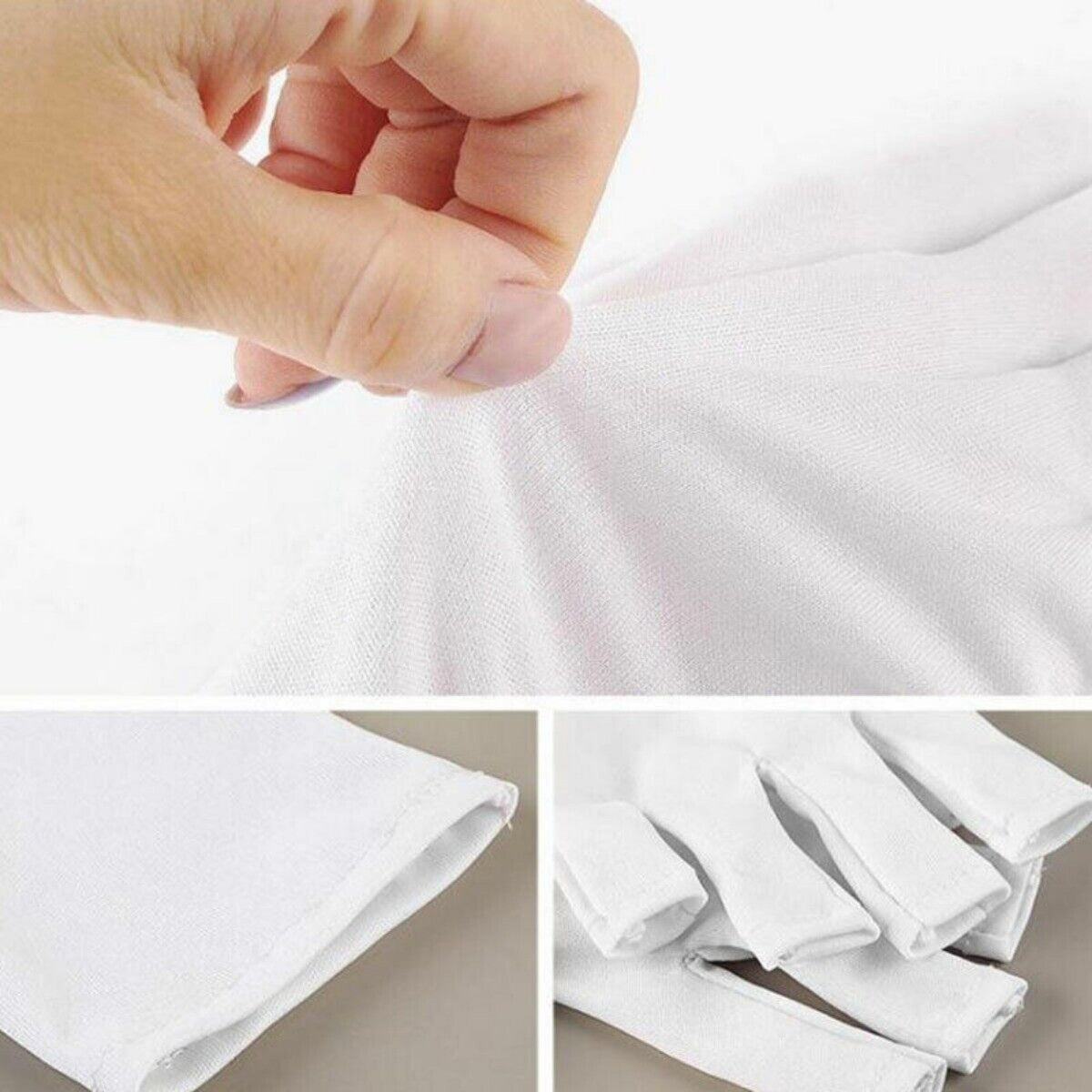 1 Pair Anti UV Gloves UV Shield Glove Fingerless Manicure Nail Art Tool LED