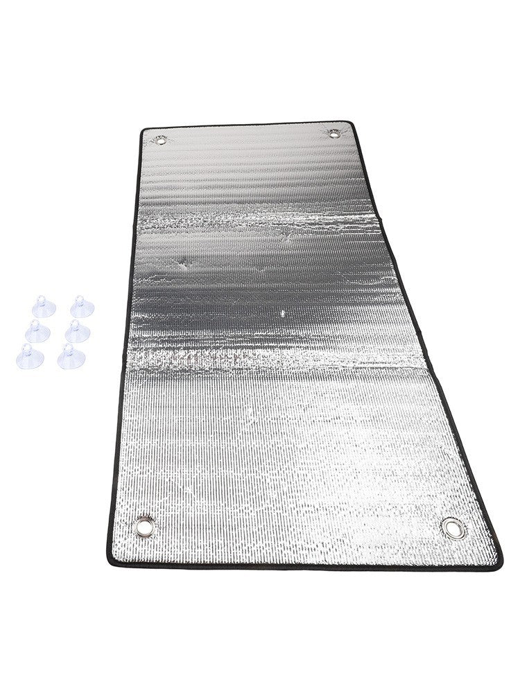 Heat Insulation Aluminum Foil Window Film with Suction Cup for Easy Installation