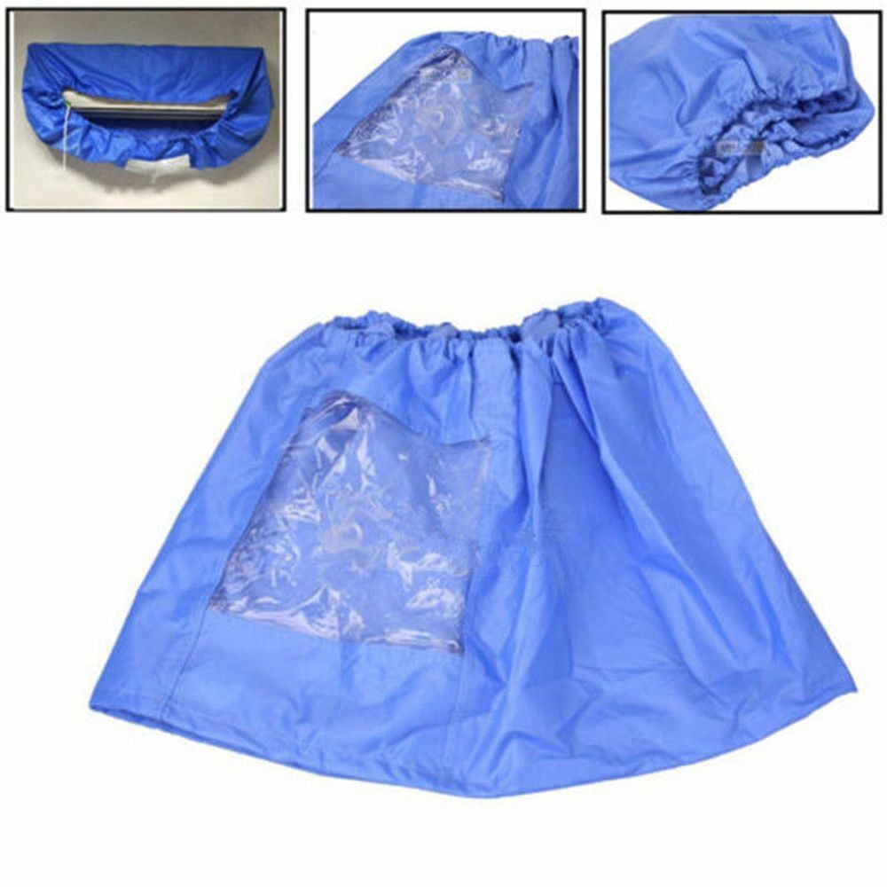 Air Conditioner Waterproof Cleaning Cover Dust Washing Clean Protector Bags