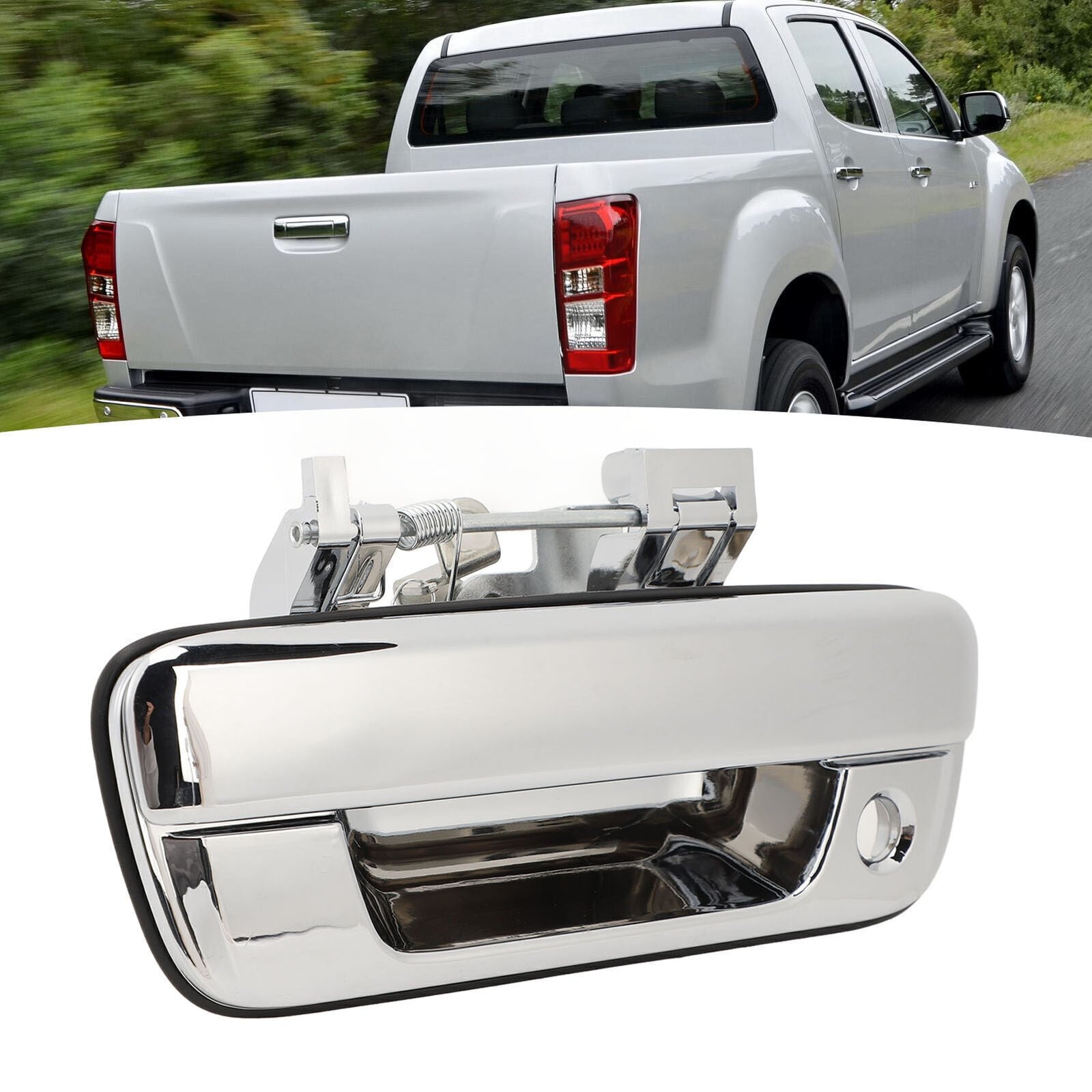 (Chrome) Tailgate Handle For Rodeo (RA) 2002-2011 Isuzu -MAX 2002-2011
