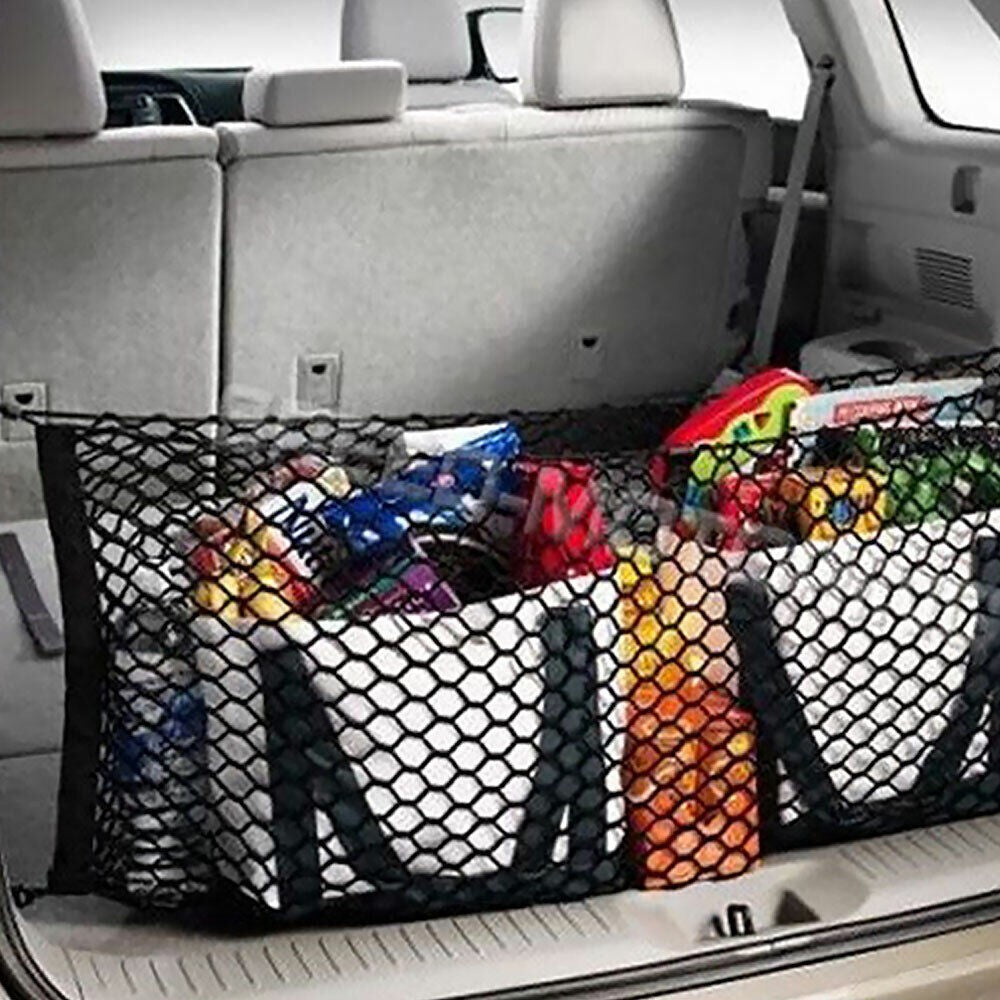 Large Elastic Car Boot Mesh Net Cargo Storage Organiser Tidy for Van SUV Truck