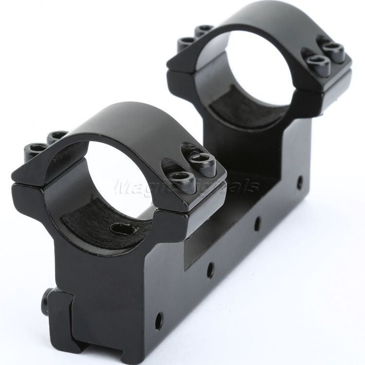 One Piece Rifle Scope Mount  25.4mm 1" High Profile Rings fit 11mm Dovetail Rail