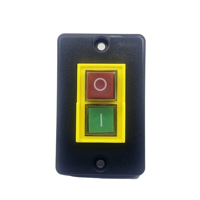 KJD6 Electromagnetic Switch AC 250V 6A Waterproof Push Button Switch for Machine