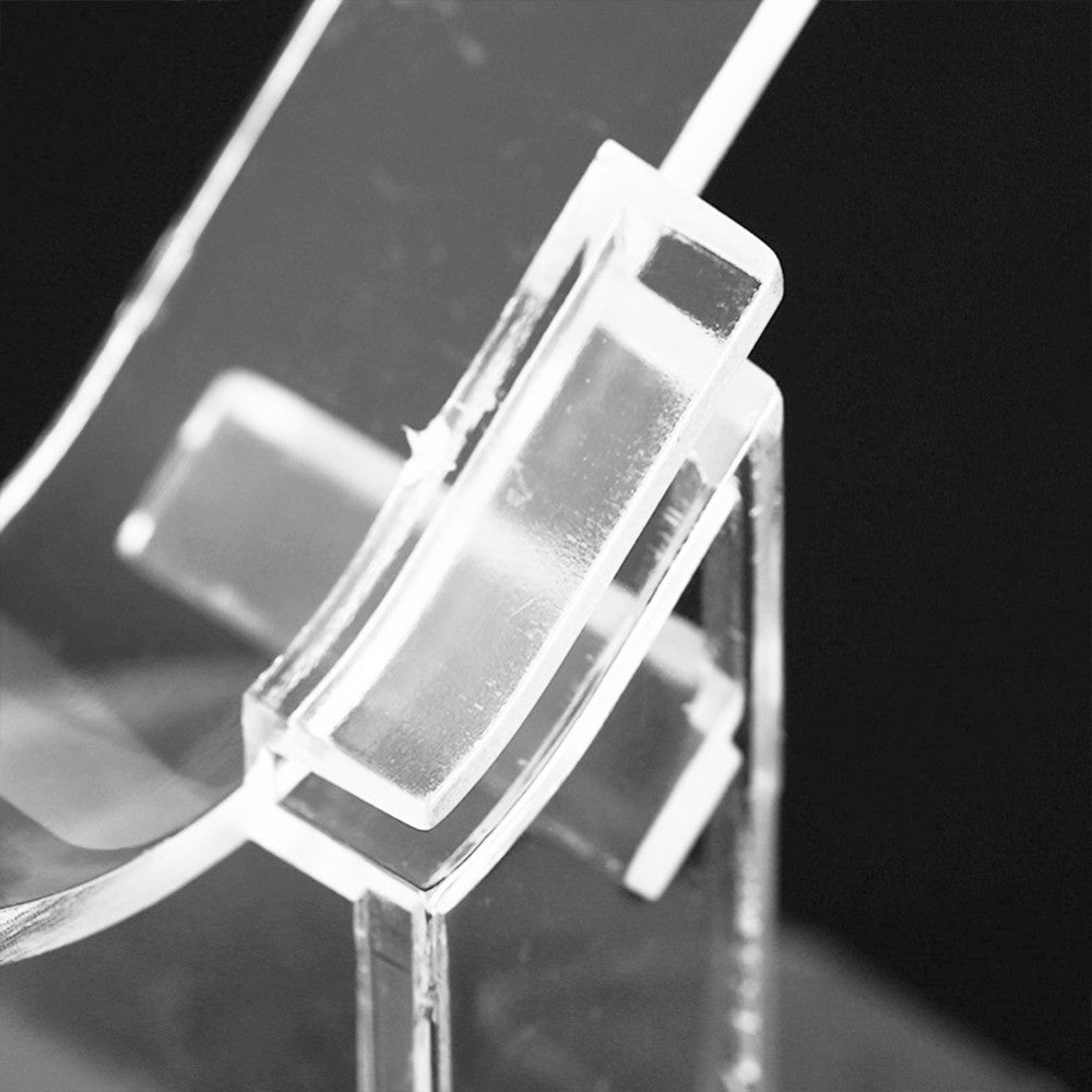 10pcs Wristband Showcase Watch Stand Rack Acrylic Clear Display Holder