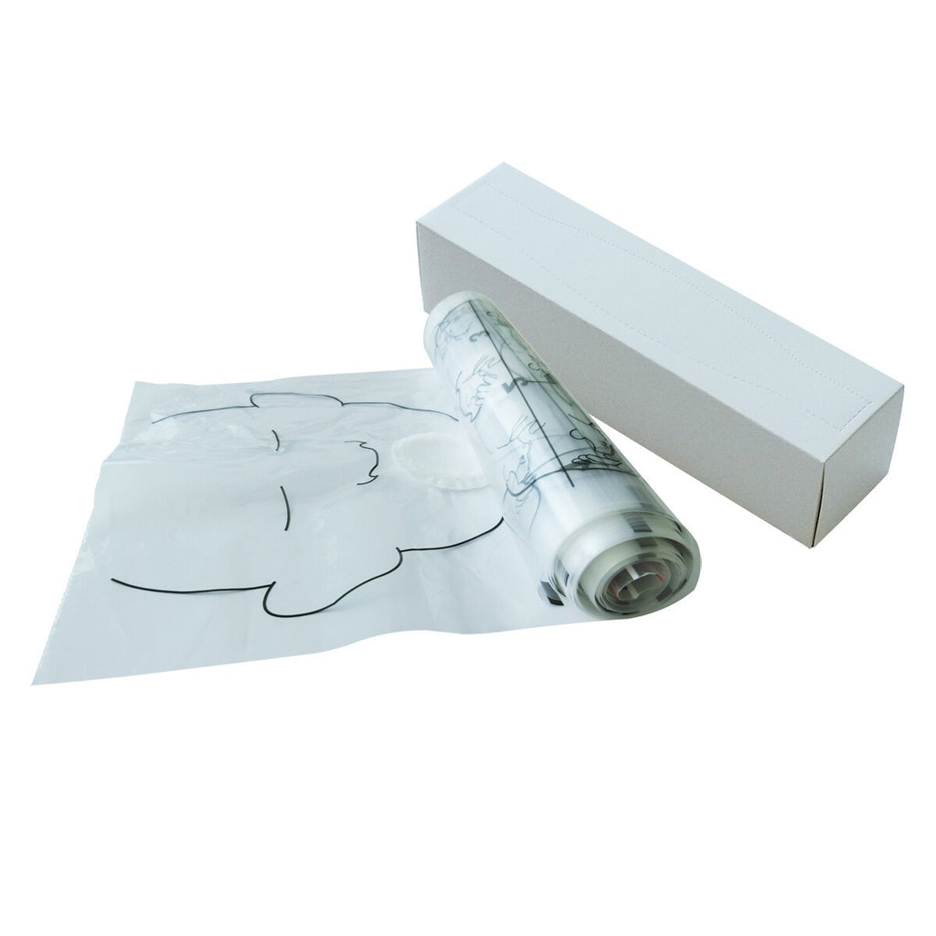 20 rolls 36pcs/roll DISPOSABLE ARTIFICIAL CPR MASK TRANSPARENT CPR FACE SHIELD