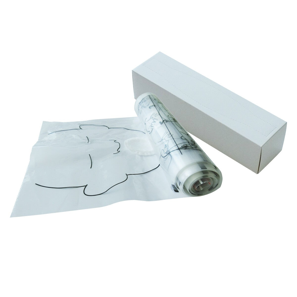 20 rolls 36pcs/roll DISPOSABLE ARTIFICIAL CPR MASK TRANSPARENT CPR FACE SHIELD