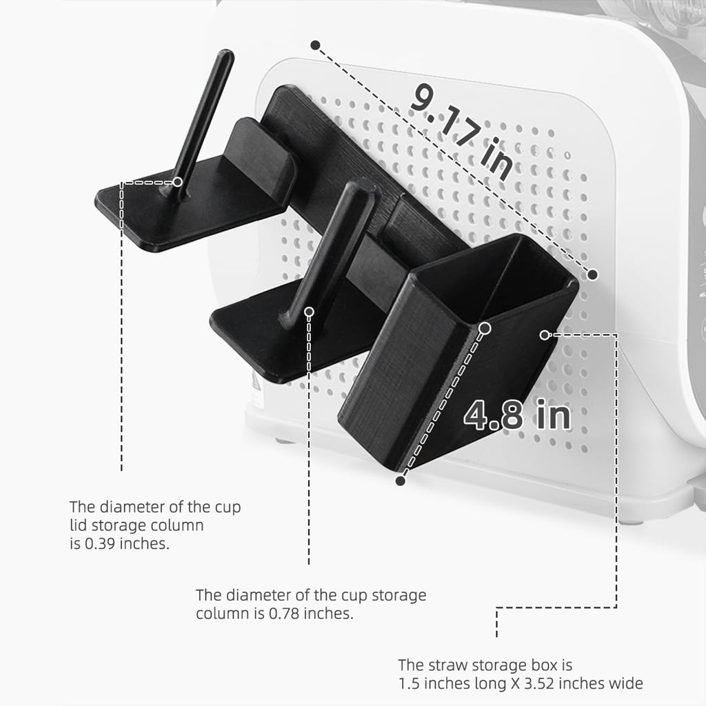 Cup And Lid Holder, Slush Machine Accessories with Organizer, Practical Cup