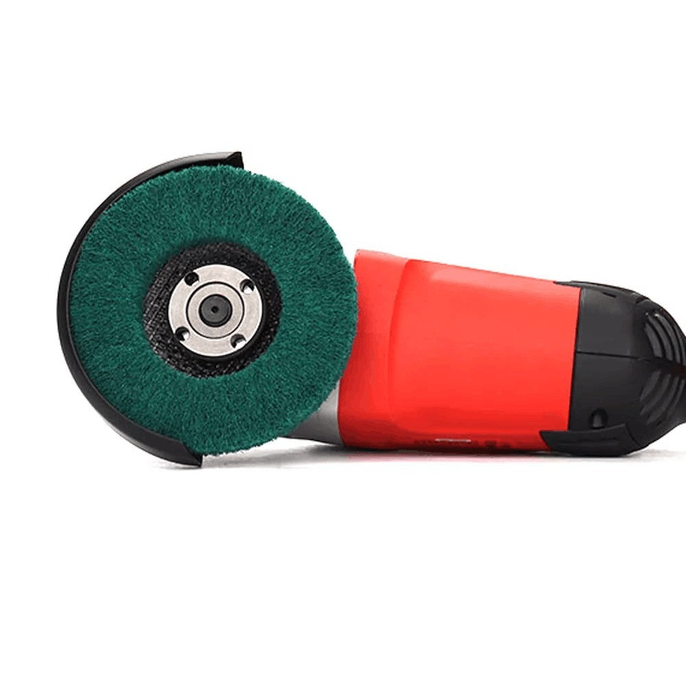 4" Nylon Fiber Wheel Flap Disc Abrasive Polishing Buffing Pad for Angle Grinder