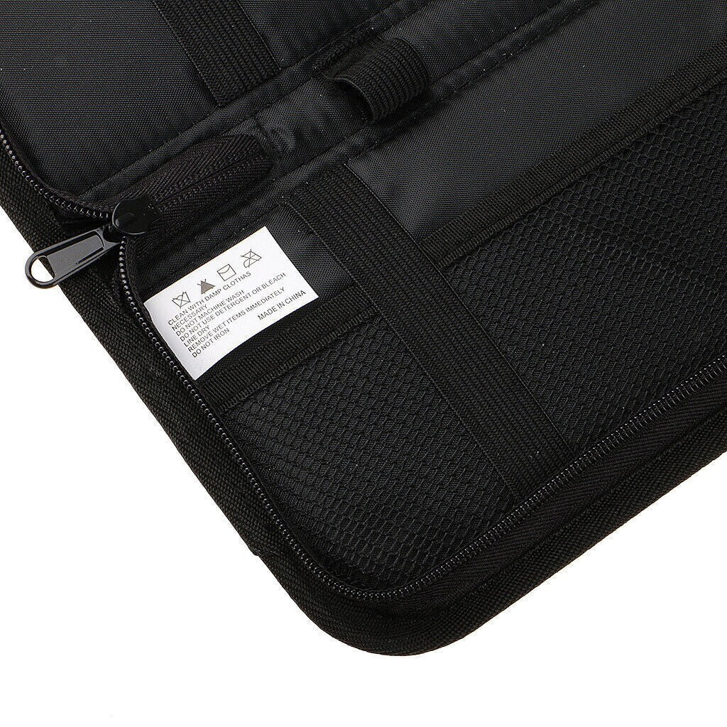 Nylon Travel Tie Storage Case Tie Holder Organizer for Men Black Portable UK