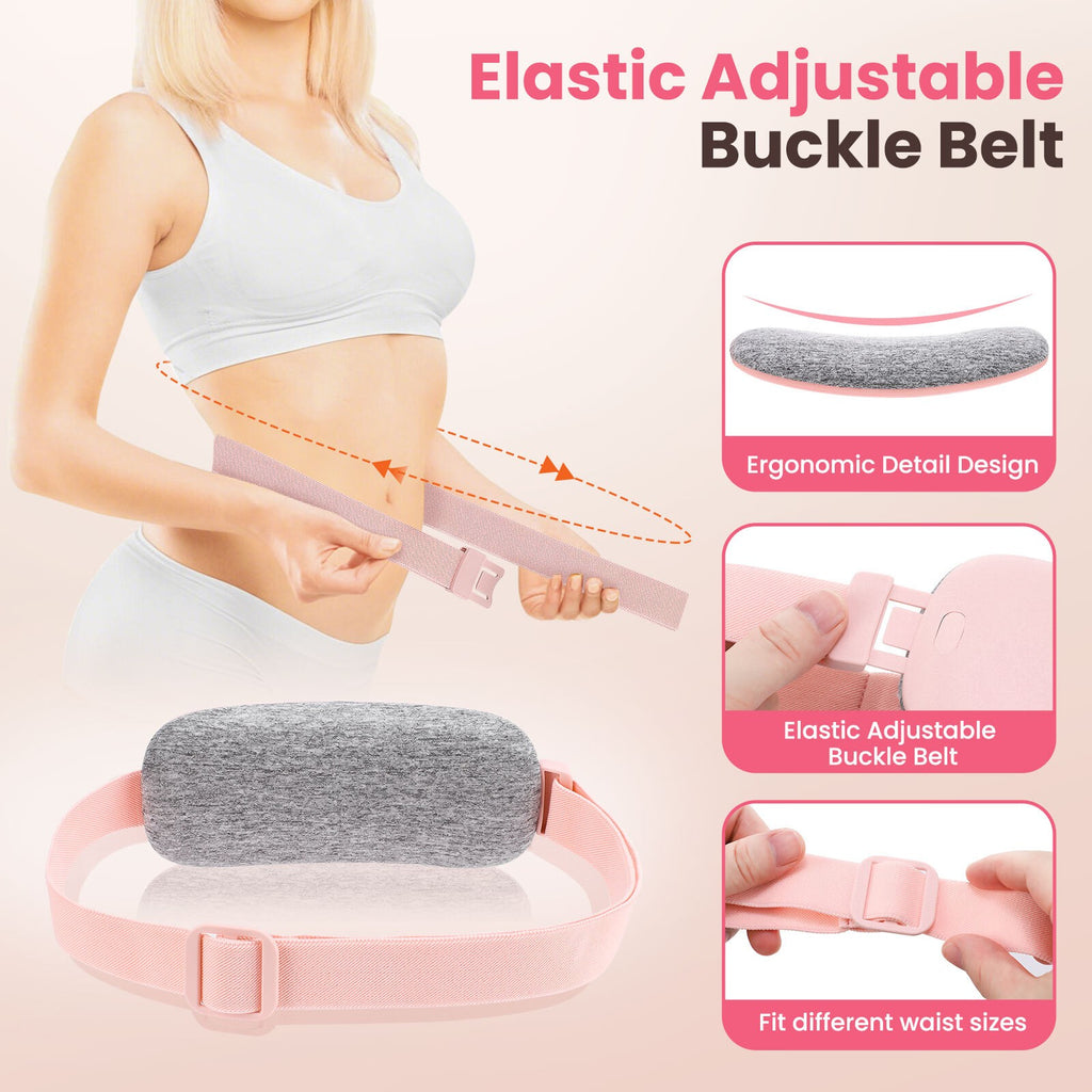 Electric Heating Menstrual Heat Pad Massage Belt For Period Pain Relief Cramps
