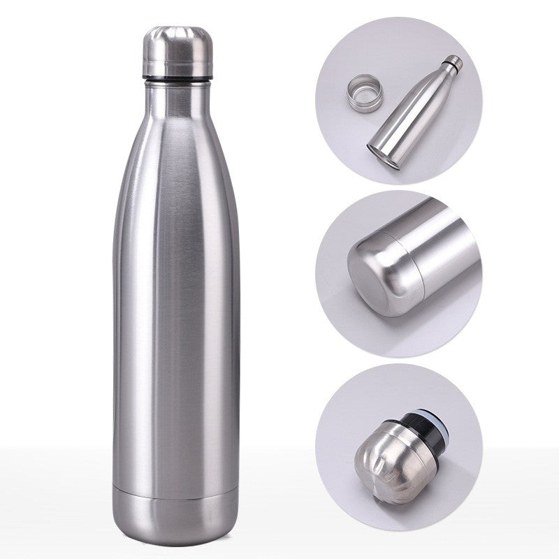 Stainless Steel Secret Hidden Water Bottle Safe Secret Stash Storage Compartment