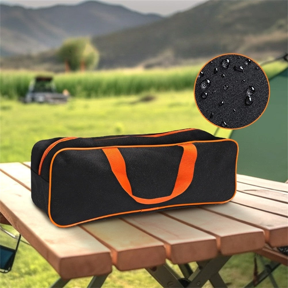 Waterproof BBQ Tool Storage Case with 600D Oxford Cloth for Outdoor Grilling