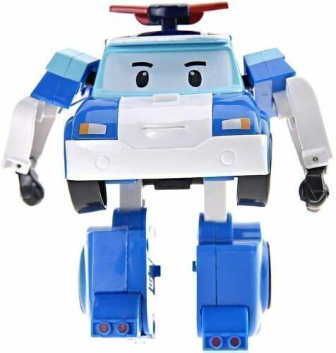 6pcs/set Robocar Poli Action Figures Transformation Hand Deformation Car Model