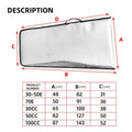 RC Airplane Wing Bag 2 Layer Bubble Protective Casing 30E 70E 30CC 50CC 100CC