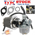 Carburettor PZ19 For 50cc 70cc 90cc 110cc 125cc Atv Quad Pit Dirt Bike Carb