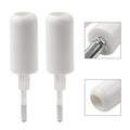 Universal Motor White Frame Sliders Anti Crash Protector For Yamaha For Suzuki
