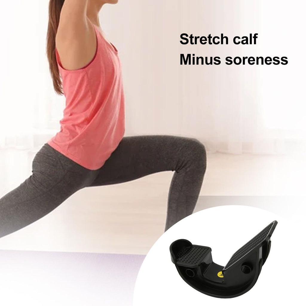 New Calf Support Tendon Achilles Black Ankle Stretch Rocker Foot Stretcher