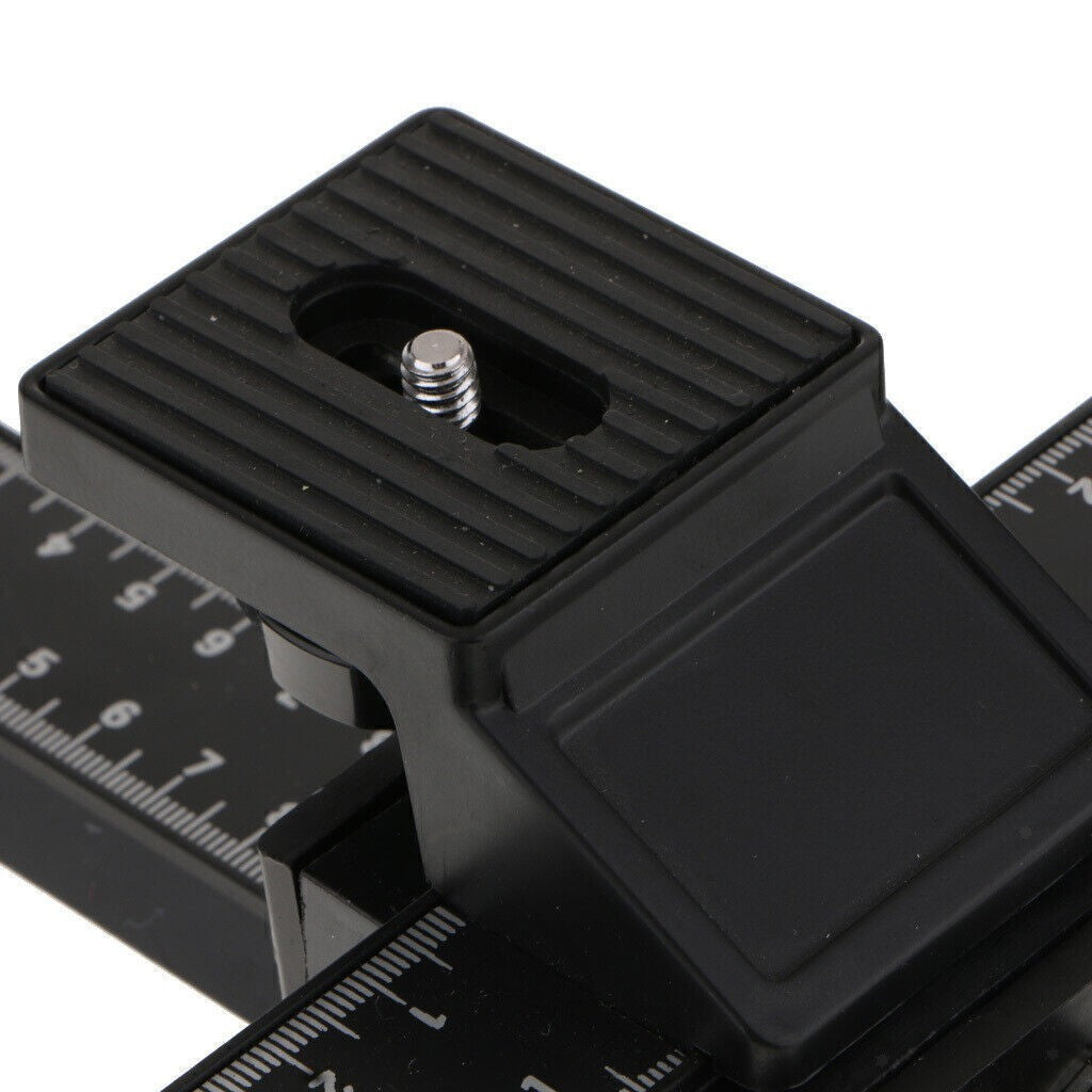 Professional 4-way adjustment slide macro rail Focusing Rail Slider for