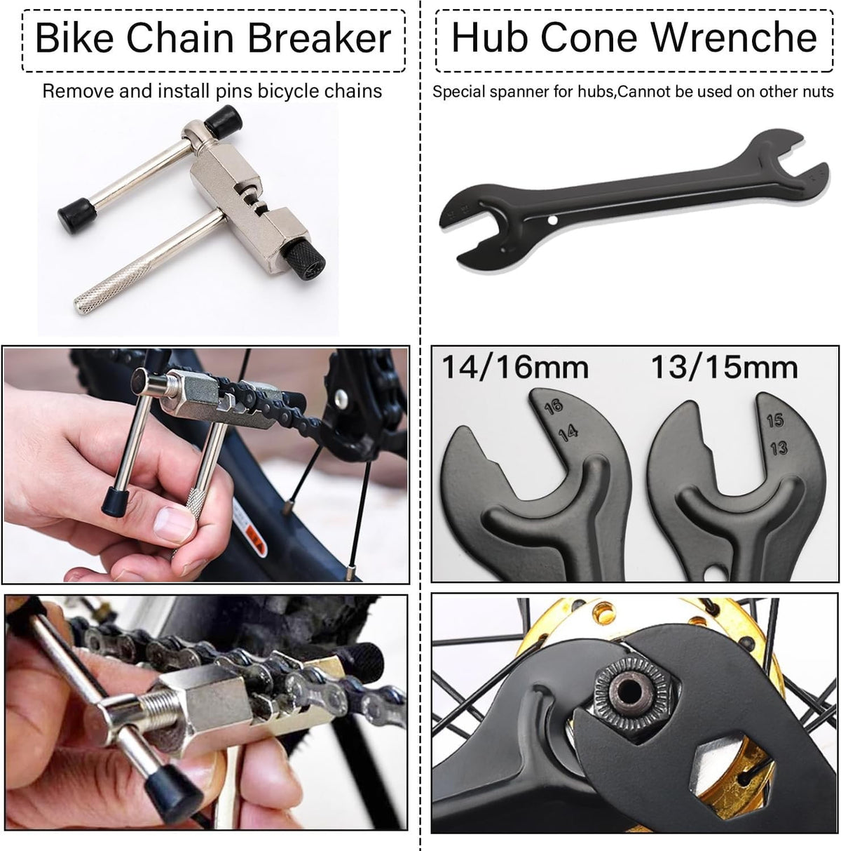 Bike Cassette Removal Bicycle Remover Lockring Repair Tool Freewheel Flywheel li