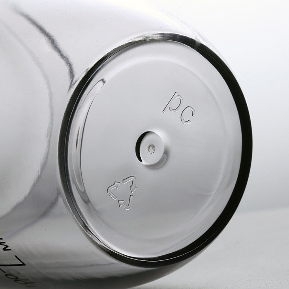 500/700 Ml Shaker Bottles Cups Hand Scale Drinkware Mixing for Drinks
