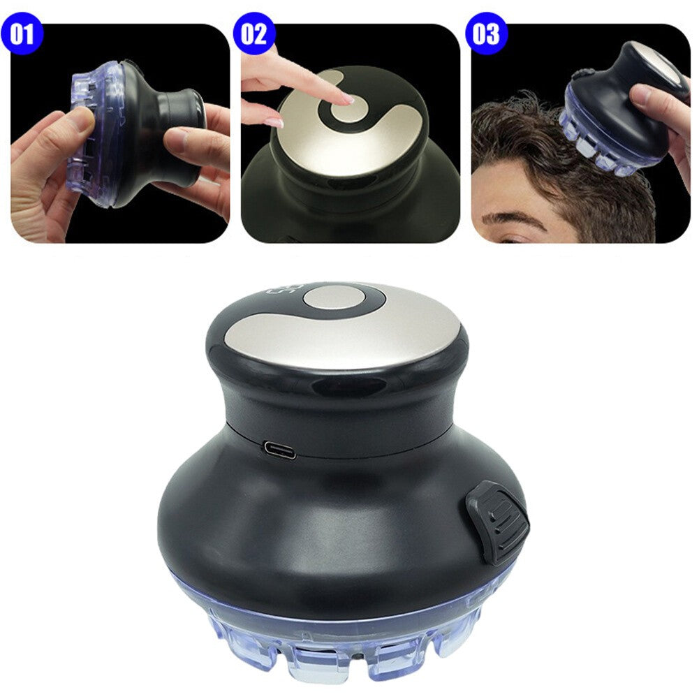 Professional Hair Trimmer Cordless Rechargeable Clipper Self Haircut Tool